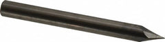 Made in USA - 1/4" Body Diam, 60°, 2-1/2" OAL, Solid Carbide Spotting Drill - Americas Industrial Supply