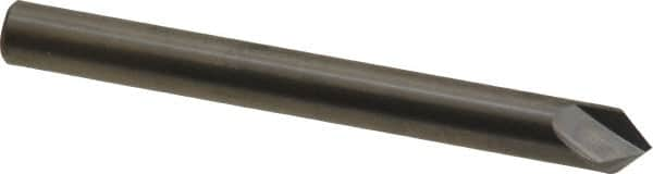 Made in USA - 1/4" Body Diam, 90°, 2-1/2" OAL, Solid Carbide Spotting Drill - Americas Industrial Supply