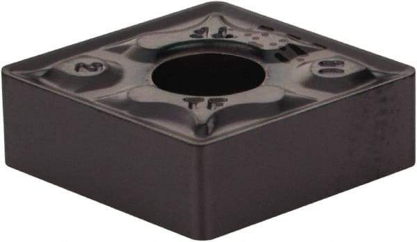 Iscar - CNMG432 TF Grade IC908 Carbide Turning Insert - TiAlN Finish, 80° Diamond, 1/2" Inscr Circle, 3/16" Thick, 1/32" Corner Radius - Americas Industrial Supply