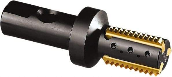 Seco - 3/4" Shank Diam, Indexable Thread Mill - 1 Insert, Toolholder Style R396.18, 4.14" OAL - Americas Industrial Supply