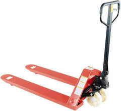 Vestil - 5,500 Lb Capacity, 7-3/4" Lift Economy Pallet Truck - 2-7/8" Min Lift Height, 48" Fork Length x 27" Fork Width, 27" Overall Width - Americas Industrial Supply