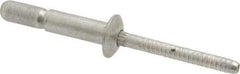 RivetKing - Size 67 Dome Head Aluminum Structural with Locking Stem Blind Rivet - Aluminum Mandrel, 0.214" to 0.437" Grip, 0.385" Head Diam, 0.191" to 0.201" Hole Diam, 0.572" Length Under Head, 3/16" Body Diam - Americas Industrial Supply