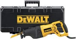 DeWALT - 2,700 Strokes per Minute, 1-1/8 Inch Stroke Length, Electric Reciprocating Saw - 120 Volts, 13 Amps - Americas Industrial Supply