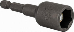 Wera - 13mm Magnetic Nutsetter - 1/4" Hex Drive, 2-1/2" OAL - Americas Industrial Supply