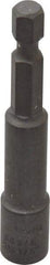 Wera - 1/4" Nonmagnetic Nutsetter - 1/4" Hex Drive, 2-5/8" OAL, 9/16" Socket Nose Diam - Americas Industrial Supply