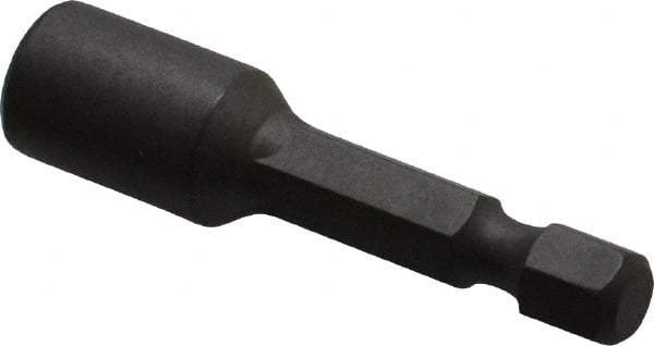 Wera - 5.5mm Nonmagnetic Nutsetter - 1/4" Hex Drive, 2" OAL, 7/16" Socket Nose Diam - Americas Industrial Supply