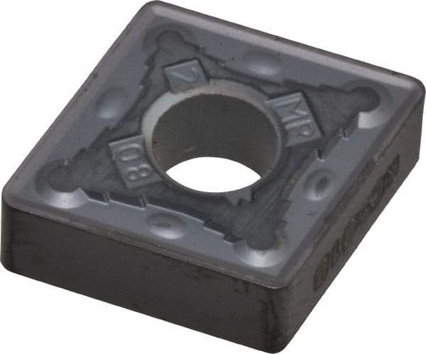 Kennametal - CNMG432 MP1 Grade KC5010 Carbide Turning Insert - TiAlN Finish, 80° Diamond, 1/2" Inscr Circle, 3/16" Thick, 1/32" Corner Radius - Americas Industrial Supply