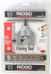 Ridgid - 3/16 to 5/8" Pipe Capacity, Flaring Tools & Tube Expanders - Americas Industrial Supply