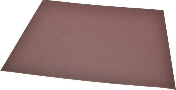 3M - 240 Grit, Aluminum Oxide Sanding Sheet - 11" Long x 9" Wide, Very Fine Grade, J Weighted Cloth Backing - Americas Industrial Supply