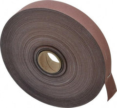 3M - 1" x 50 Yd 320 Grit Aluminum Oxide Cloth Roll - Extra Fine Grade, J Weighted Backing - Americas Industrial Supply