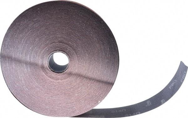 3M - 2" x 50 Yd 80 Grit Aluminum Oxide Cloth Roll - Medium Grade, J Weighted Backing - Americas Industrial Supply