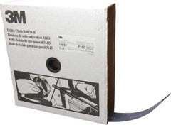 3M - 2" x 50 Yd 100 Grit Aluminum Oxide Cloth Roll - Fine Grade, J Weighted Backing - Americas Industrial Supply