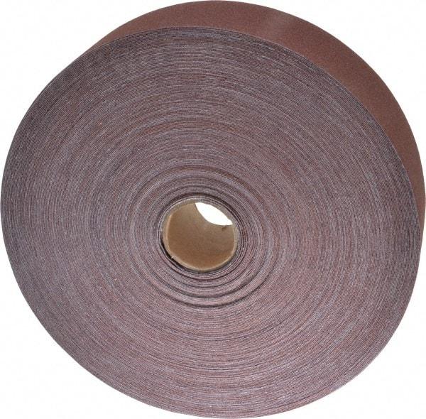 3M - 2" x 50 Yd 120 Grit Aluminum Oxide Cloth Roll - Fine Grade, J Weighted Backing - Americas Industrial Supply
