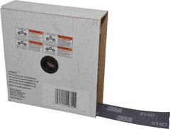 3M - 2" x 50 Yd 400 Grit Aluminum Oxide Cloth Roll - Extra Fine Grade, J Weighted Backing - Americas Industrial Supply