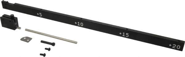 SPI - 26" OAL, Accurate up to 0.003", Anodized Caliper Extender - 1 Piece, For Use with 6" Dial, Vernier & Electronic Calipers - Americas Industrial Supply