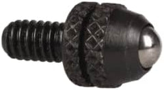 SPI - #4-48, 0.0780" Ball Diam, Steel Contact Point - 1" Contact Point Length, Use with 13-190-4 Dial Depth Gage - Americas Industrial Supply