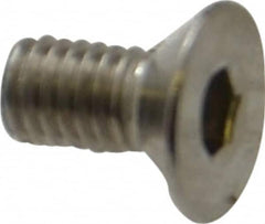 Value Collection - M3x0.50 Metric Coarse Hex Socket Drive, 90° Flat Screw - Grade 18-8 & Austenitic A2 Stainless Steel, Uncoated, Fully Threaded, 6mm OAL - Americas Industrial Supply