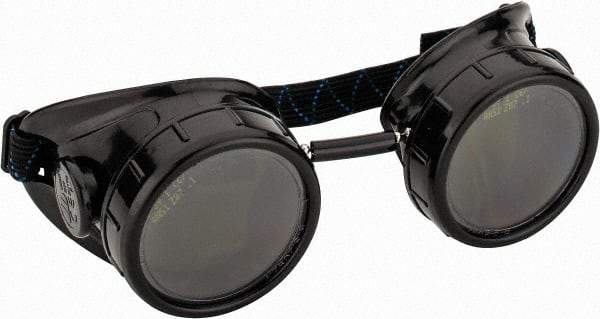 PRO-SAFE - Size Universal, Green Welding Goggles - Black Frame - Americas Industrial Supply