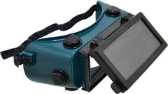 PRO-SAFE - Size Universal, Green Welding Goggles - Green Frame - Americas Industrial Supply