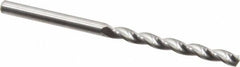 M.A. Ford - #27 150° Solid Carbide Jobber Drill - Bright Finish, Right Hand Cut, Parabolic Flute, Straight Shank, 2-1/2" OAL, Standard Point - Americas Industrial Supply