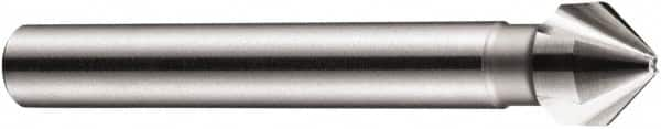 DORMER - 6mm Shank Diam, 3 Flute 90° High Speed Steel Countersink - Americas Industrial Supply