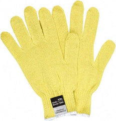 MCR Safety - Size S, ANSI Cut Lvl A2, Cut Resistant Gloves - Yellow - Americas Industrial Supply