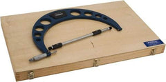 Fowler - 12 to 13" Range, 0.001" Graduation, Mechanical Outside Micrometer - Ratchet Stop Thimble, Accurate to 0.011" - Americas Industrial Supply