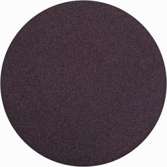 Norton - 15" Diam, 50 Grit Aluminum Oxide Adhesive PSA Disc - Coarse Grade, Brown, X Weighted Backing, Flexible - Americas Industrial Supply