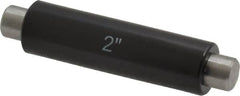SPI - 2 Inch Long, Accuracy Up to 0.0001 Inch, Flat End Micrometer Calibration Standard - Use with Micrometers, Includes Heat Insulating Handle - Americas Industrial Supply