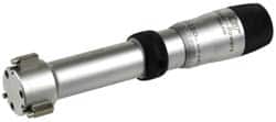 Fowler - 1 to 1-3/8", 2.6" Gage Depth, Mechanical Inside Hole Micrometer - 0.00025" Graduation, 0.00015" Accuracy, Ratchet Stop Thimble - Americas Industrial Supply