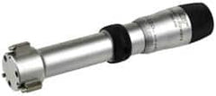 Fowler - 1 to 1-3/8", 2.6" Gage Depth, Mechanical Inside Hole Micrometer - 0.00025" Graduation, 0.00015" Accuracy, Ratchet Stop Thimble - Americas Industrial Supply