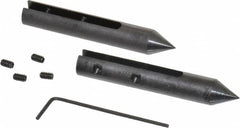 SPI - 2-3/16" OAL, Caliper Centerline Gage Attachment - 1 Piece, 0.141" Slot Width, For Use with 4, 6 & 8" Dial & Vernier Calipers - Americas Industrial Supply