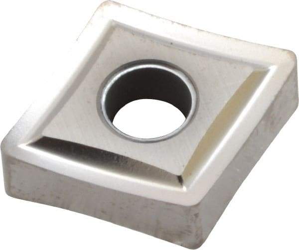 Kennametal - CNGP432 Grade KC5410 Carbide Turning Insert - TiB2 Finish, 80° Diamond, 1/2" Inscr Circle, 3/16" Thick, 1/32" Corner Radius - Americas Industrial Supply