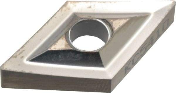 Kennametal - DNGP431 Grade KC5410 Carbide Turning Insert - TiB2 Finish, 55° Diamond, 1/2" Inscr Circle, 3/16" Thick, 1/64" Corner Radius - Americas Industrial Supply