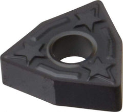 Kennametal - WNGG432 LF Grade KC5010 Carbide Turning Insert - TiAlN Finish, 80° Trigon, 1/2" Inscr Circle, 3/16" Thick, 1/32" Corner Radius - Americas Industrial Supply