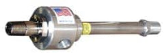 Vortec - 7" Long Hose, 900 BTU/Hr Air Capacity, 1 Outlet, Cold Air Coolant System - 1.88" Hose Inside Diam, 7" Tank/Unit Length, 1-5/8" Tank/Unit Width - Americas Industrial Supply