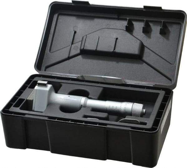 Mitutoyo - 2-1/2 to 3", Mechanical Inside Hole Micrometer - 0.0002" Graduation, 0.00015" Accuracy, Ratchet Stop Thimble - Americas Industrial Supply