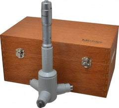 Mitutoyo - 5 to 6", Mechanical Inside Hole Micrometer - 0.0002" Graduation, 0.00025" Accuracy, Ratchet Stop Thimble - Americas Industrial Supply