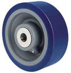 Hamilton - 8 Inch Diameter x 3 Inch Wide, Polyurethane Caster Wheel - 3,500 Lb. Capacity, 3-1/4 Inch Hub Length, 1 Inch Axle Diameter, Precision Tapered Roller Bearing - Americas Industrial Supply