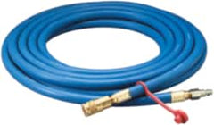 3M - 25 Ft. Long, High Pressure Straight SAR Supply Hose - 3/8 Inch Inside Diameter, Compatible with V and W Series Air Control Devices and Dual Airline Systems - Americas Industrial Supply
