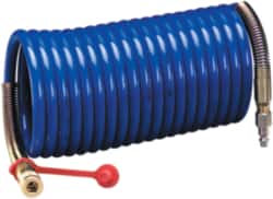 3M - 25 Ft. Long, Low Pressure Straight SAR Supply Hose - 1/2 Inch Inside Diameter, Compatible with 3M Low Pressure Compressed Air System - Americas Industrial Supply