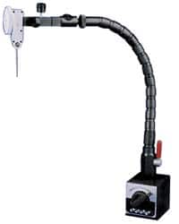 Flexbar - 16-1/4 Inch Long, Magnetic Indicator Base Flexbar Inline Fine Adjustor - Use With Flexbar Universal Holders - Americas Industrial Supply