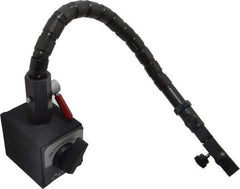 Flexbar - 90 Lb Magnetic Force, Fine Adjustment Indicator Positioner & Holder with Base - Flexible Arm, Rectangular Base, 2-5/8" Base Height, 2-1/4" Base Length, 2" Base Width - Americas Industrial Supply