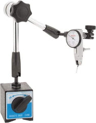 SPI - 0.0005" Graduation, 0.03" Max Meas, 0-15-0 Dial Reading, Indicator & Base Kit - 0.0005 Inch Graduation, Includes Dial Test Indicator Set, Magnetic Base - Americas Industrial Supply