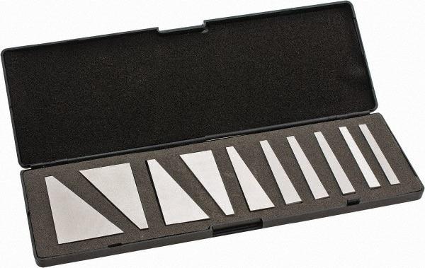 Value Collection - 1 to 30° Angle, 3 Inch Long, Steel, Angle Block Set - Americas Industrial Supply