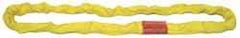 Lift-All - 4' Long x 2-1/8" Wide, 13,200 Lb Vertical Capacity, Polyester Web Sling - 10,600 Lb Choker Capacity, 1-3/8" Diam Chain, Red - Americas Industrial Supply