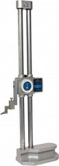 Mitutoyo - 18" Dial Height Gage - 0.001" Graduation, Accurate to 0.002", Dial and Counter Display - Americas Industrial Supply