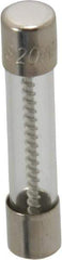 Ferraz Shawmut - 32 VAC, 20 Amp, Time Delay Miniature Glass Fuse - Clip Mount, 1-1/4" OAL, 1/4" Diam - Americas Industrial Supply