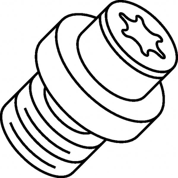 Kennametal - Set Screw for Indexables - M4 Thread - Americas Industrial Supply