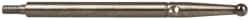 Compac - 2mm Ball Diam, Carbide, Ball Test Indicator Contact Point - 1.44" Contact Point Length, Use with Brown & Sharpe Dial Test Indicators - Americas Industrial Supply